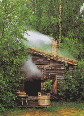 old sauna